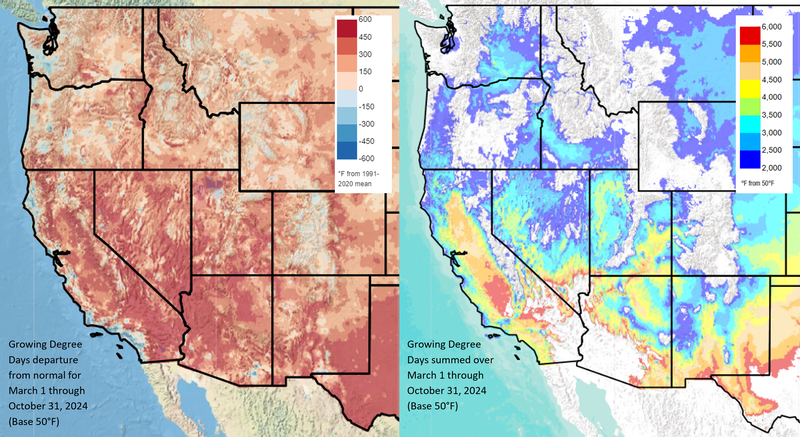 Western US Growing Degree-Days